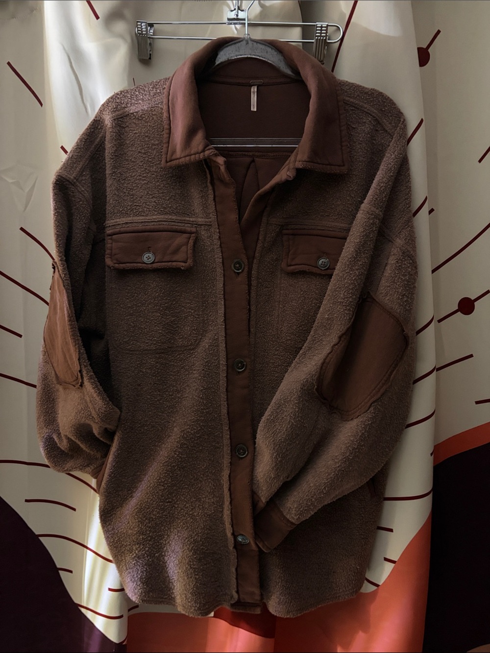 Free People Ruby Shacket in Ginger Snap NWT